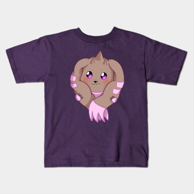 Lopmon Cuddle Kids T-Shirt by RadicalYue